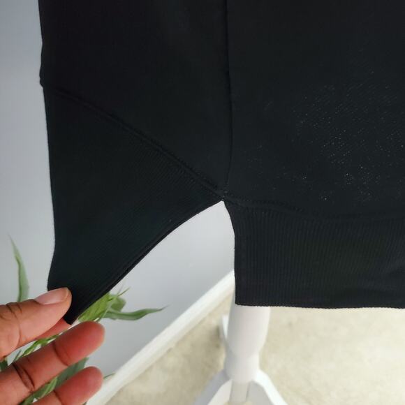 MAC Collection Black Sleeveless Sweater Dress Size M - Picture 7 of 10